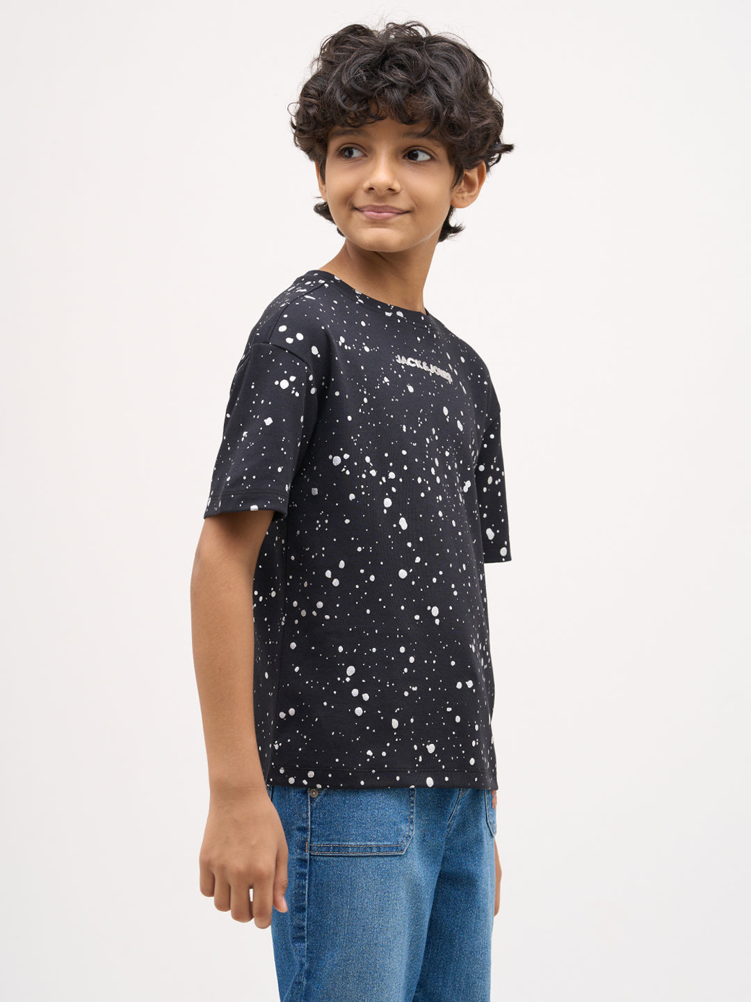Boys Printed Cotton T-shirt