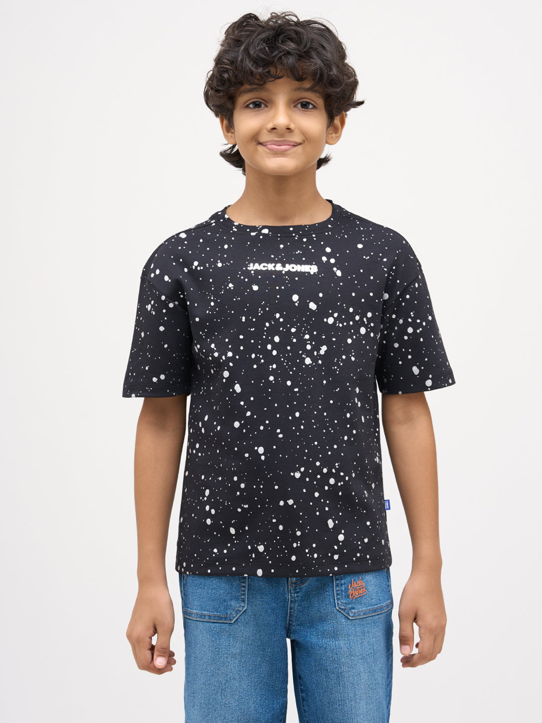 Boys Printed Cotton T-shirt