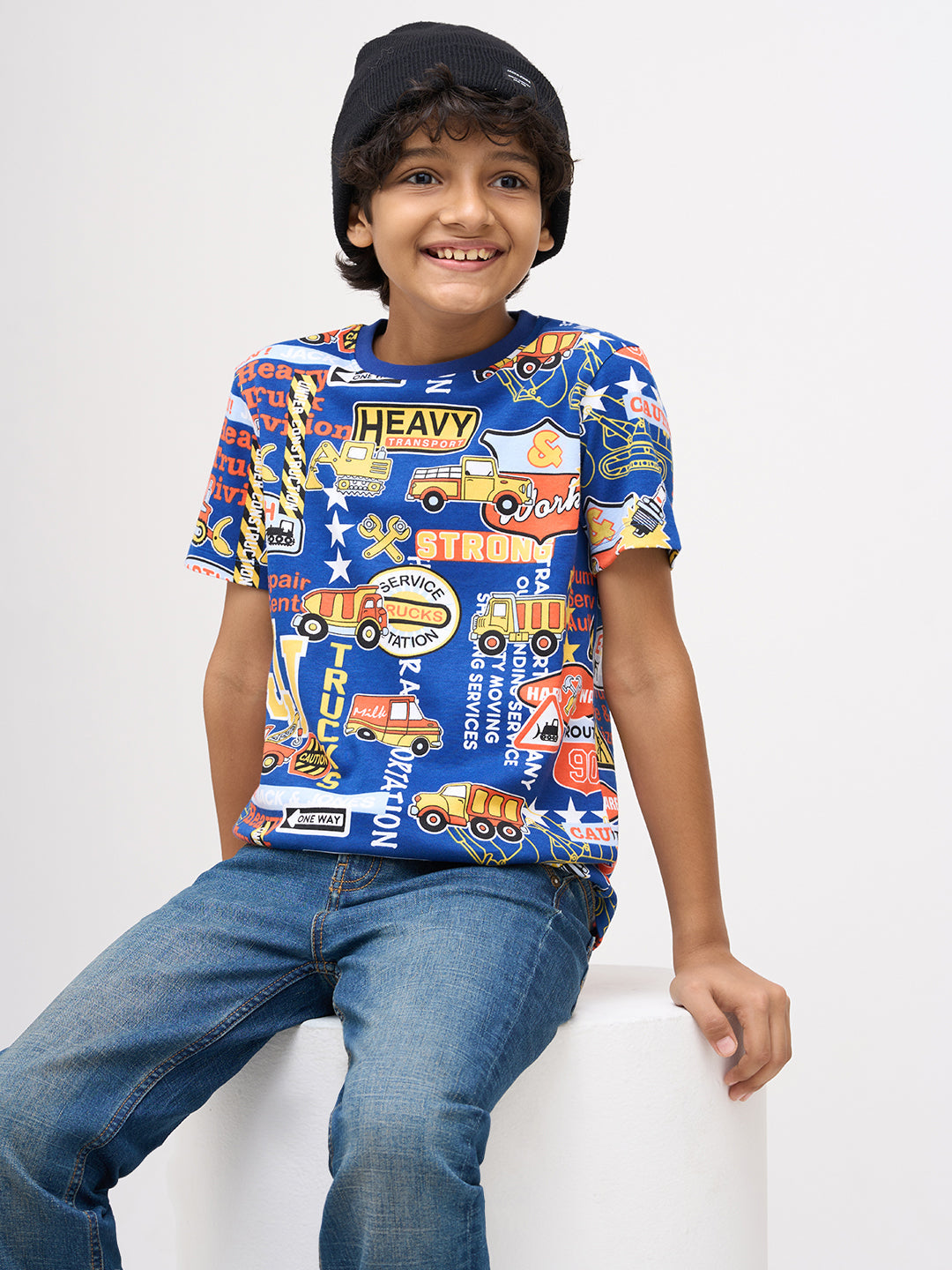 Boys Graphic Print T-shirt