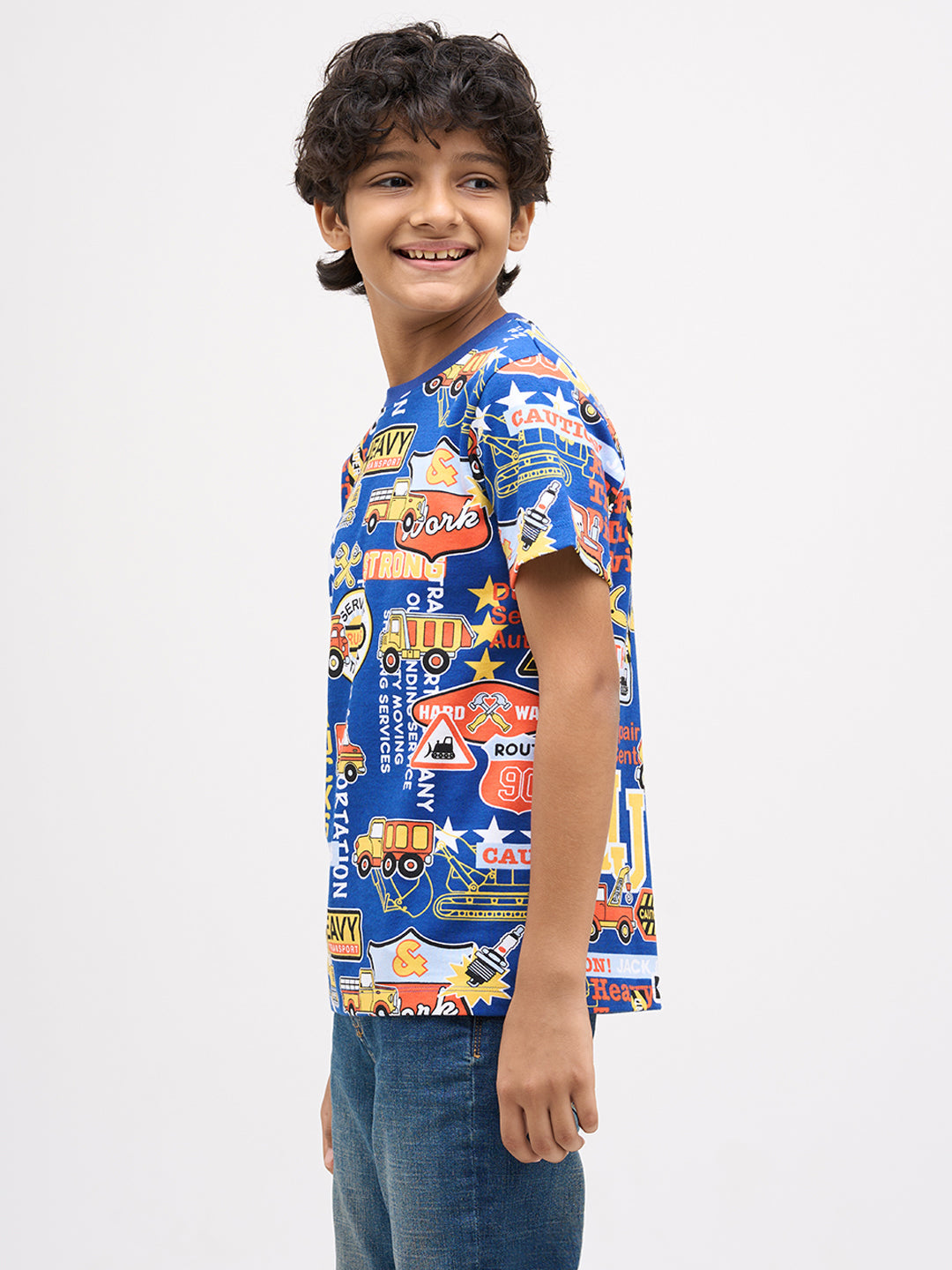 Boys Graphic Print T-shirt