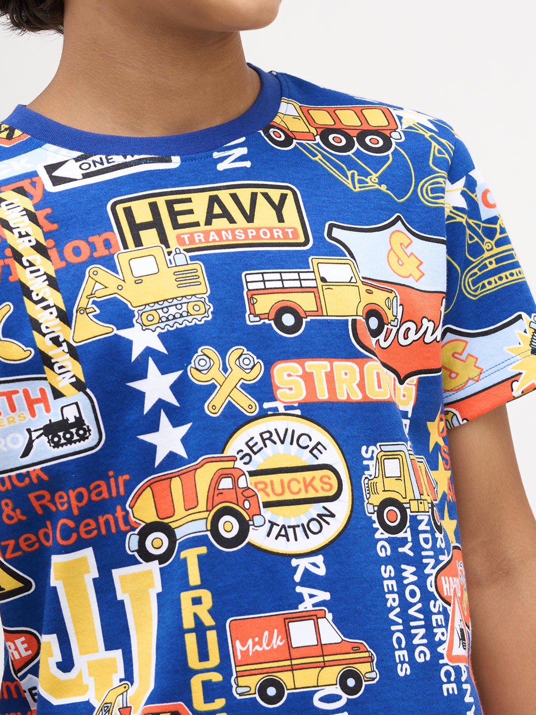 Boys Graphic Print T-shirt