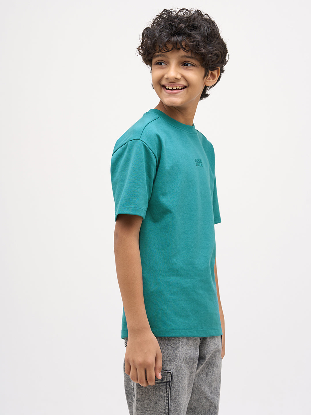 Green Crew Neck T-shirt