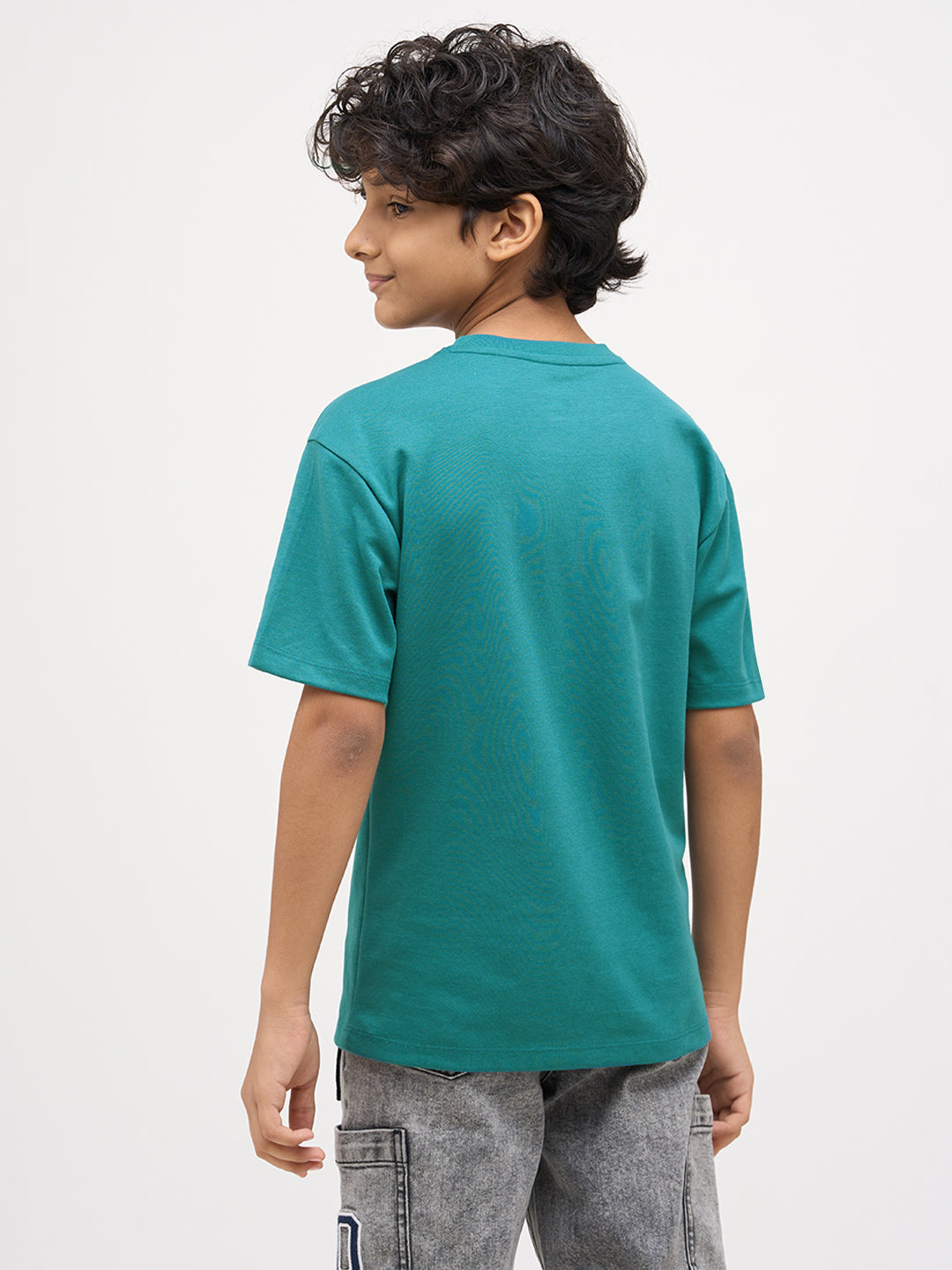 Green Crew Neck T-shirt