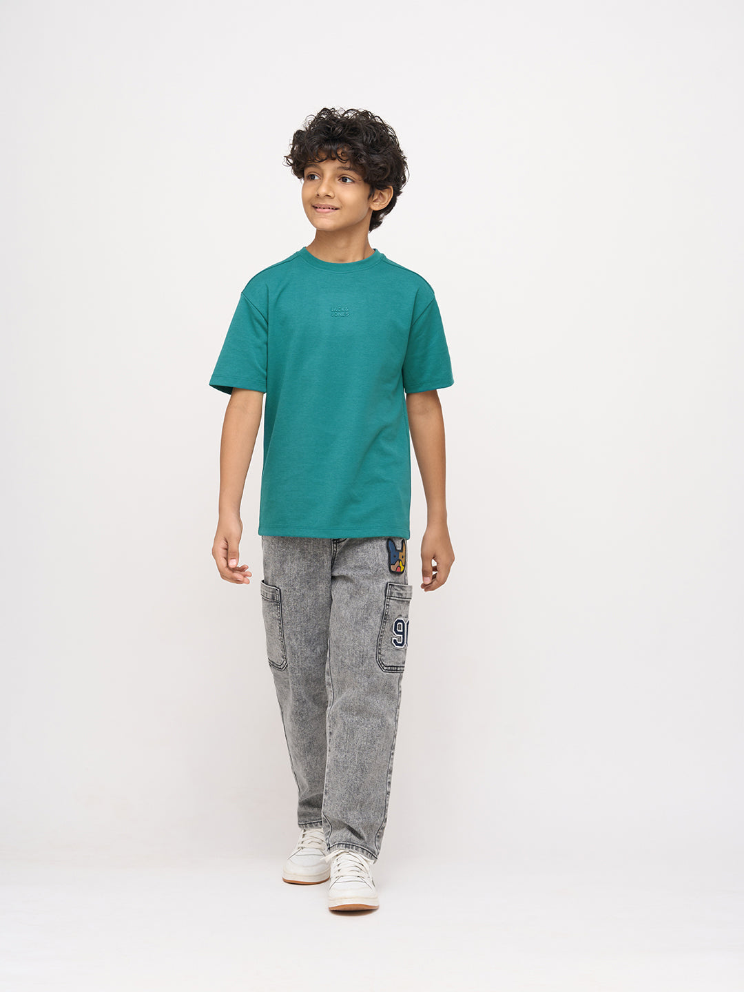 Green Crew Neck T-shirt