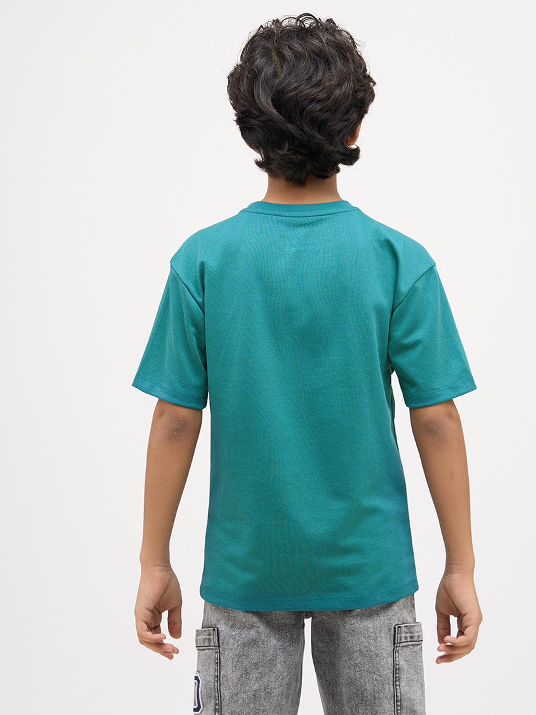 Green Crew Neck T-shirt