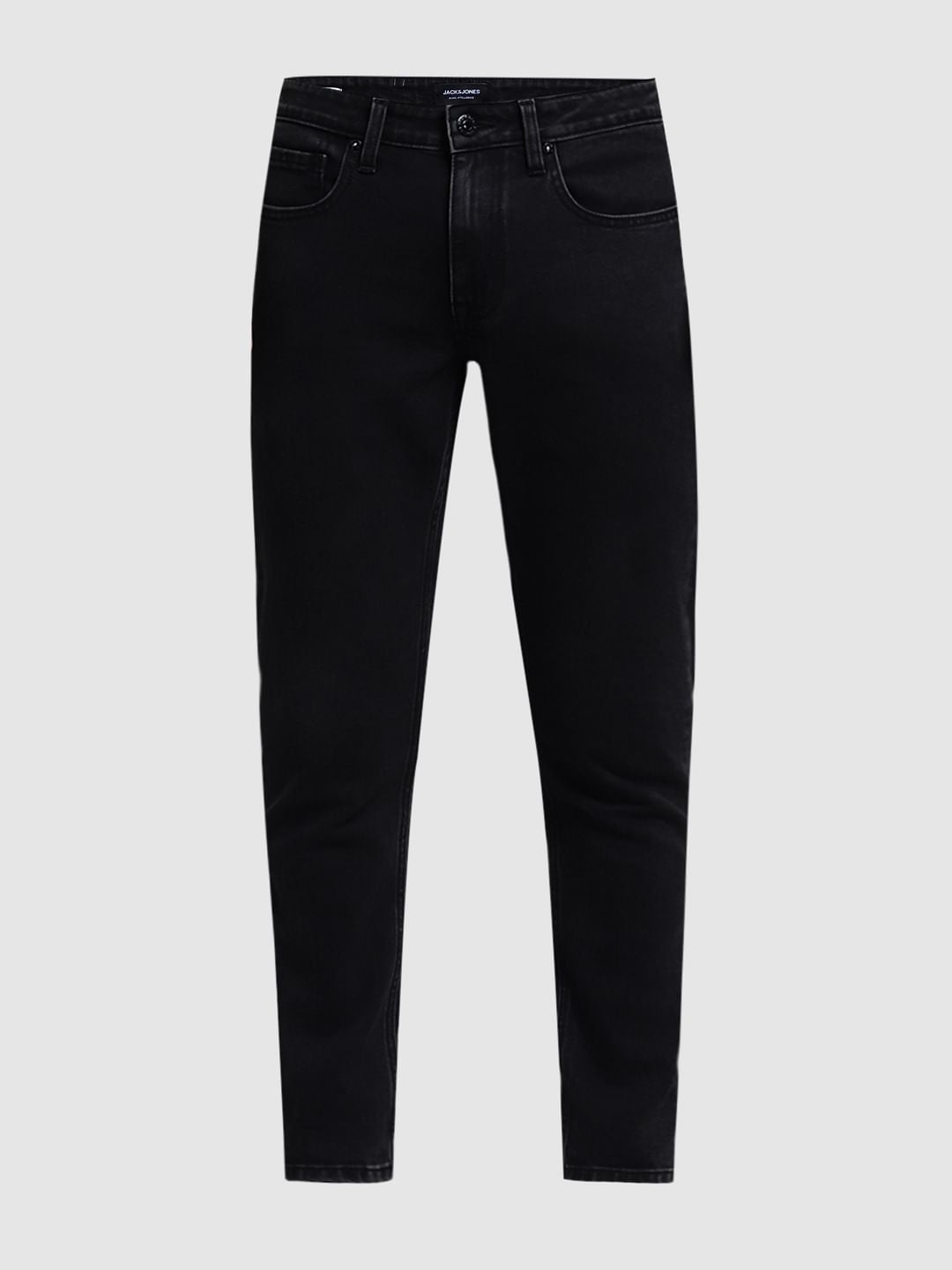 Black Mid Rise Brak Slim Fit Jeans