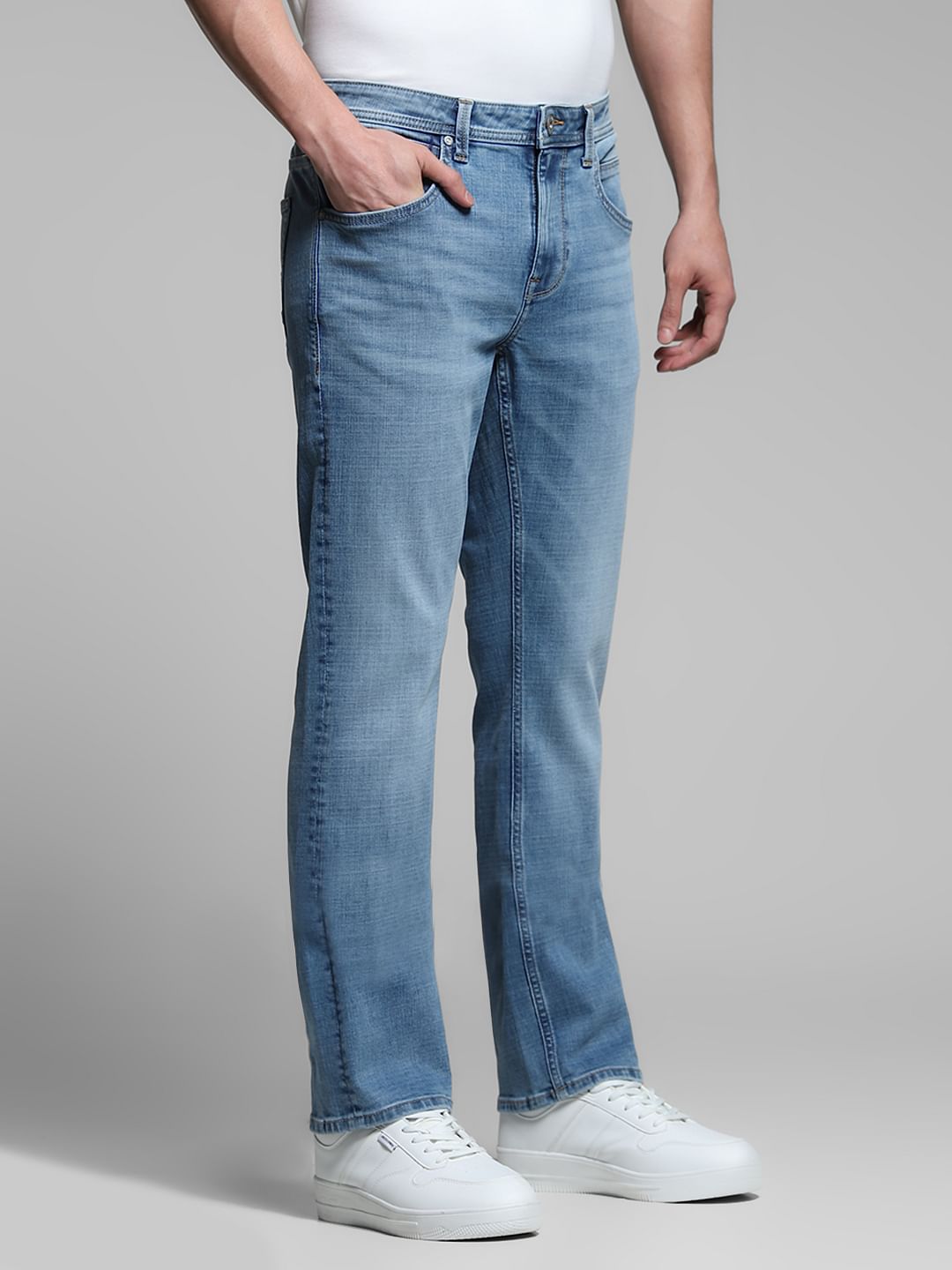 Light Blue Clark Regular Fit Jeans