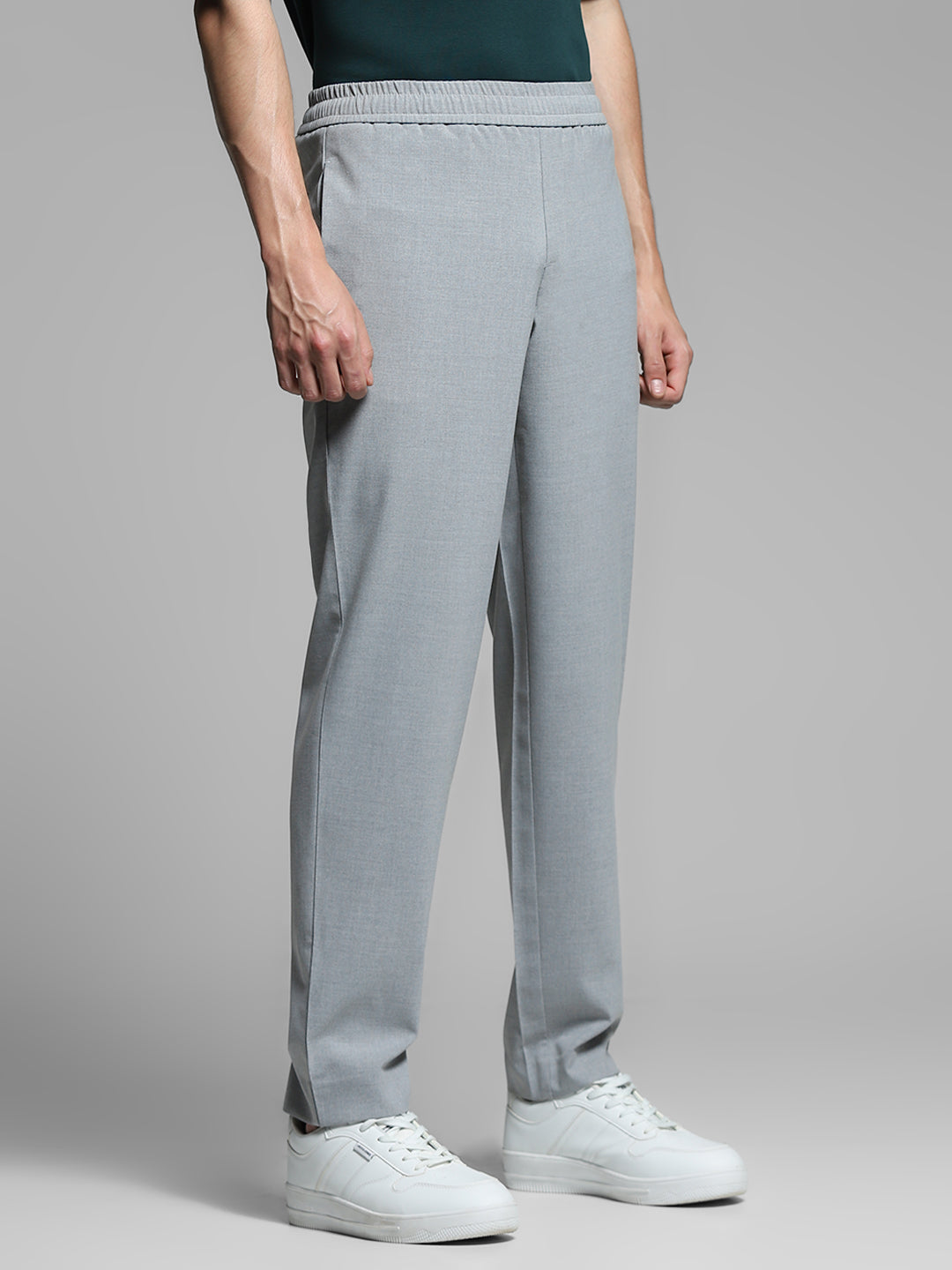 Light Grey Slim Fit Chinos