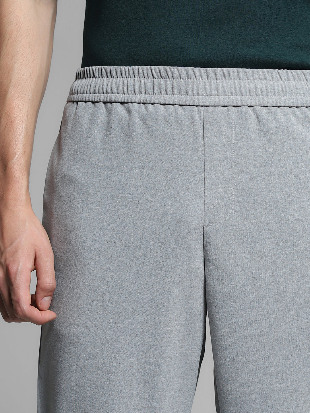 Light Grey Slim Fit Chinos