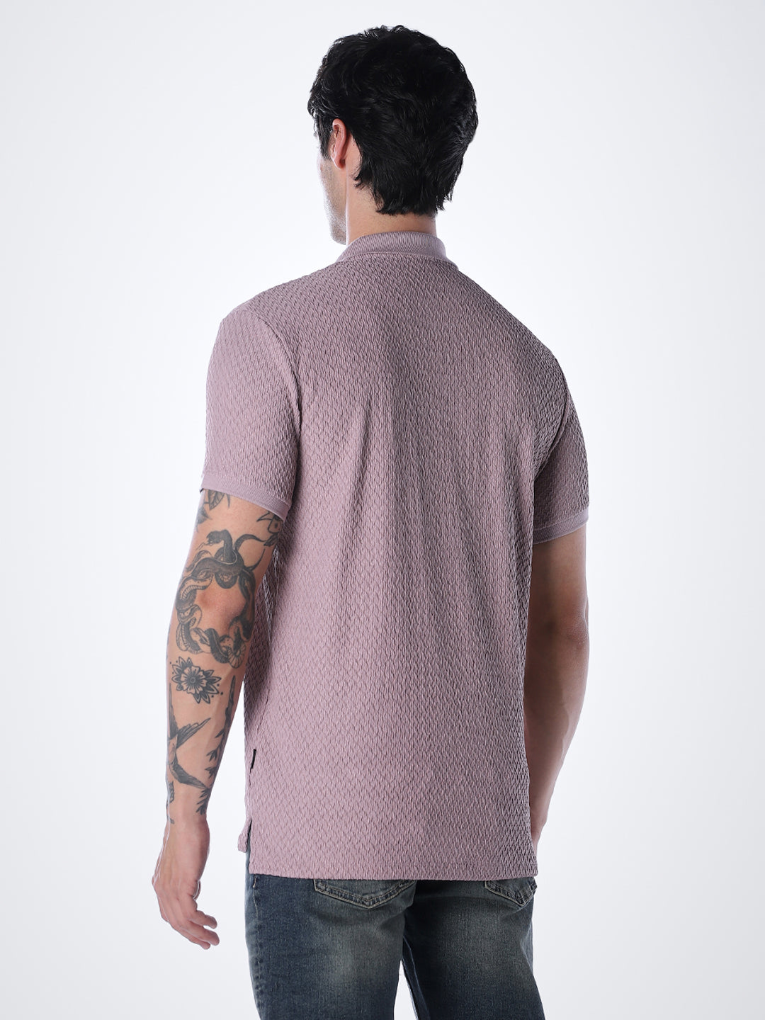 Zipped Detail Polo