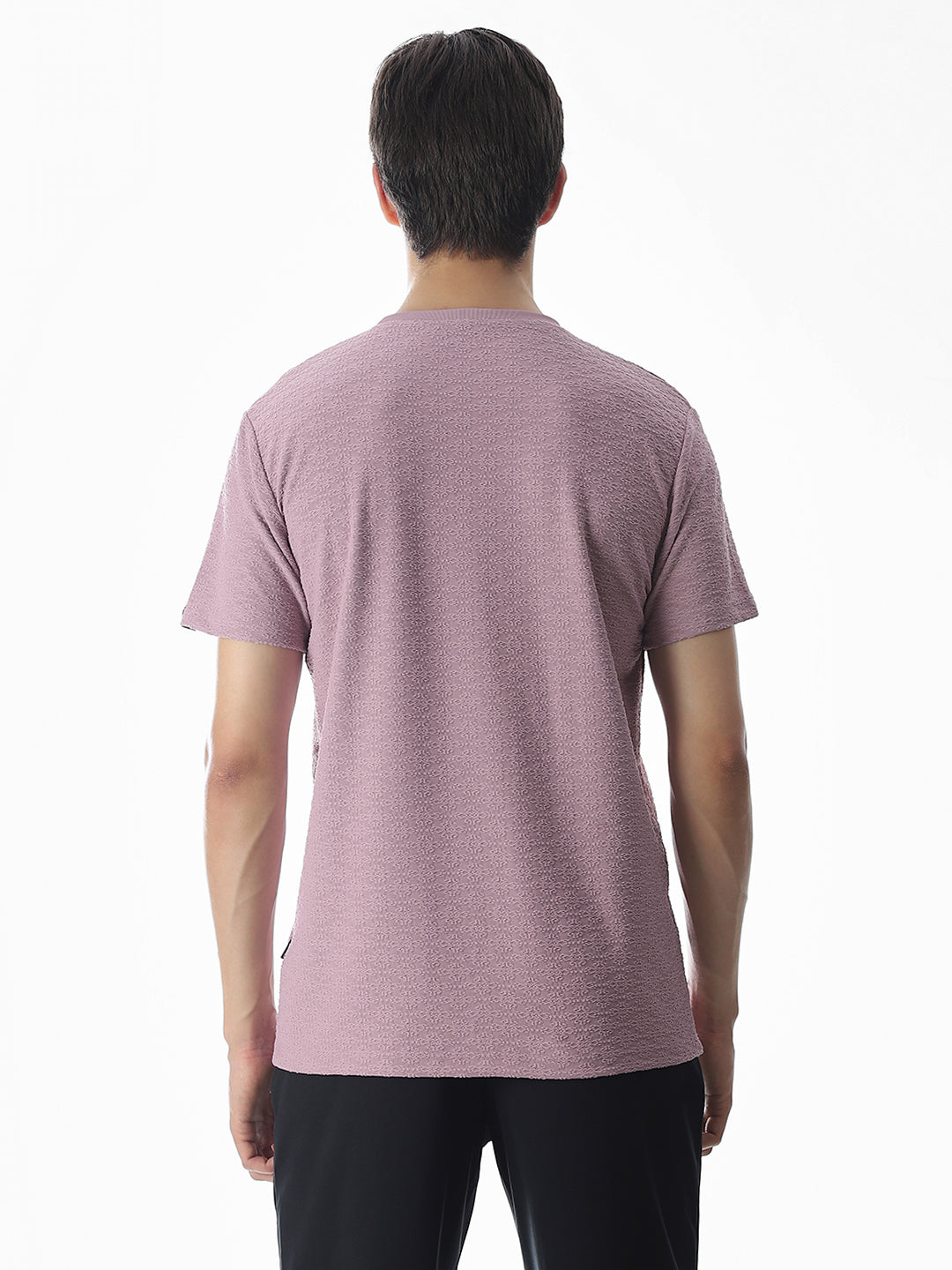 Jacquard Stretch T-shirt