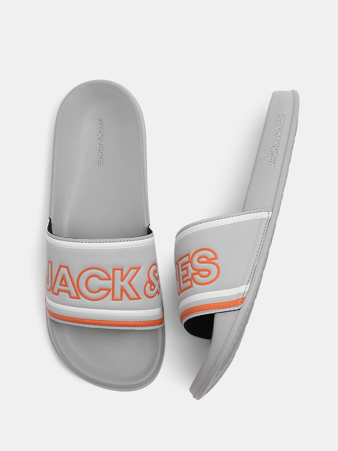 Grey Contrast Logo Pool Sliders