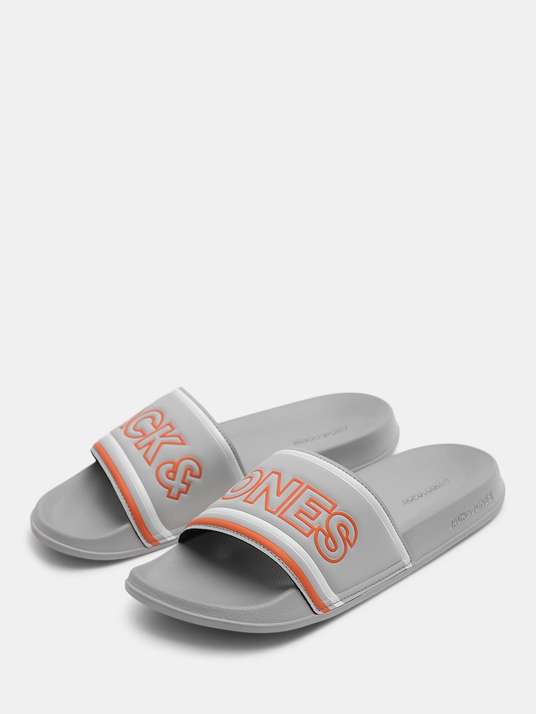 Grey Contrast Logo Pool Sliders