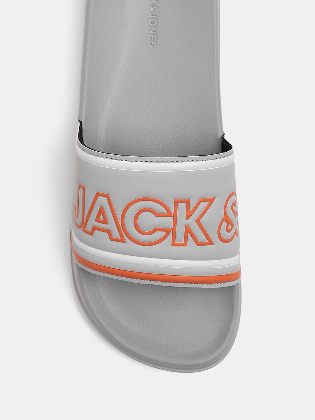 Grey Contrast Logo Pool Sliders