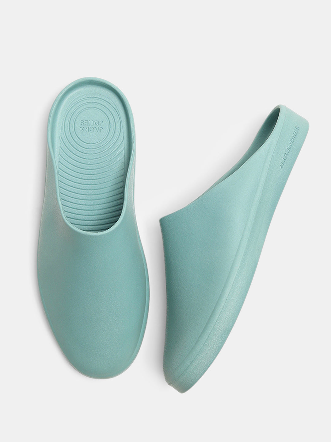 Moulded Mules - Iceberg Green