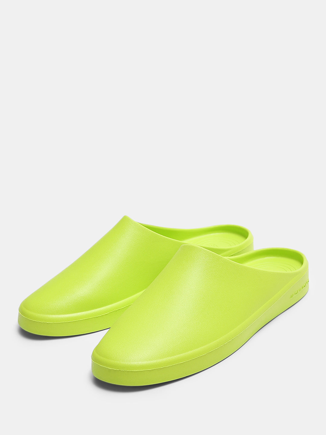 Moulded Mules - Neon Lime