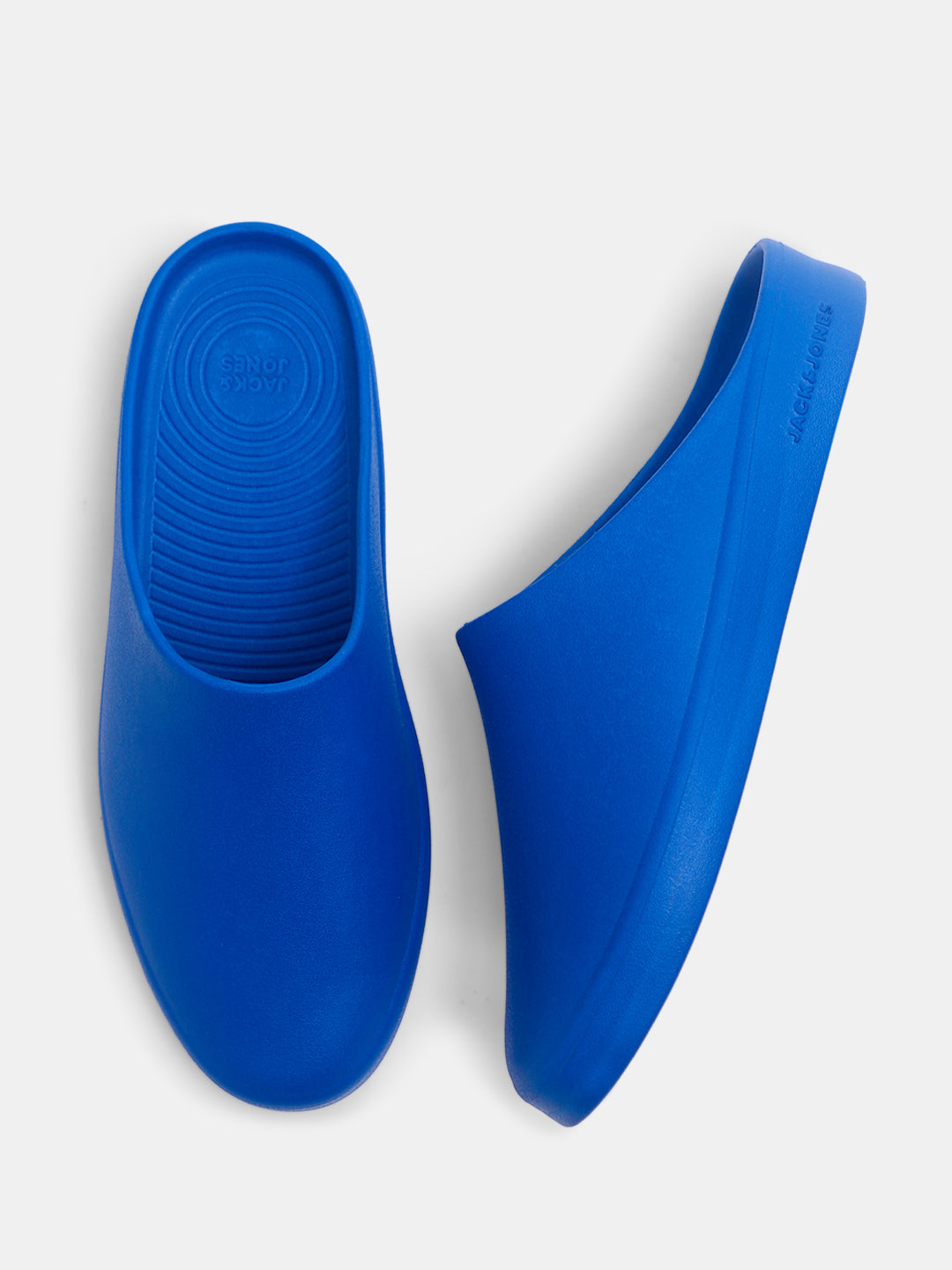Blue Moulded Mules