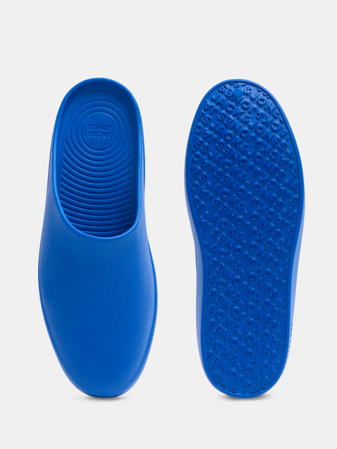Blue Moulded Mules
