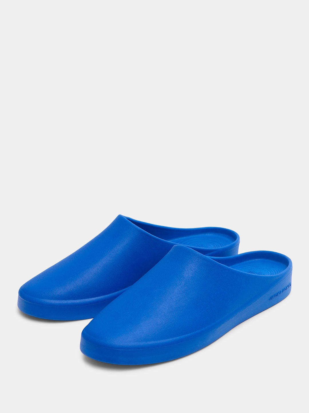 Blue Moulded Mules