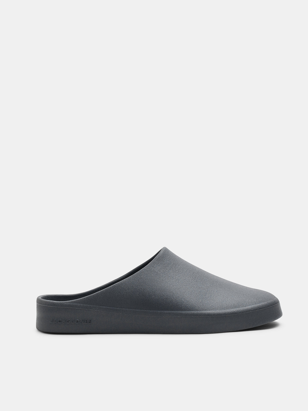 Dark Grey Moulded Mules