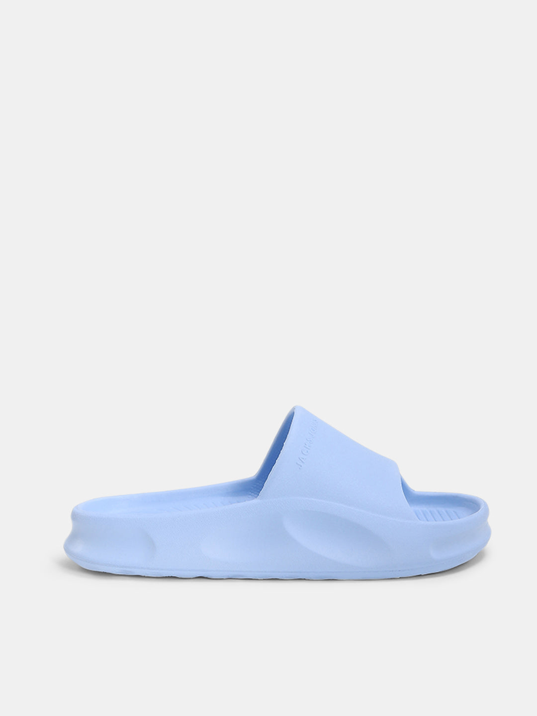 Blue Upper Foamed Moulded Pool Sliders