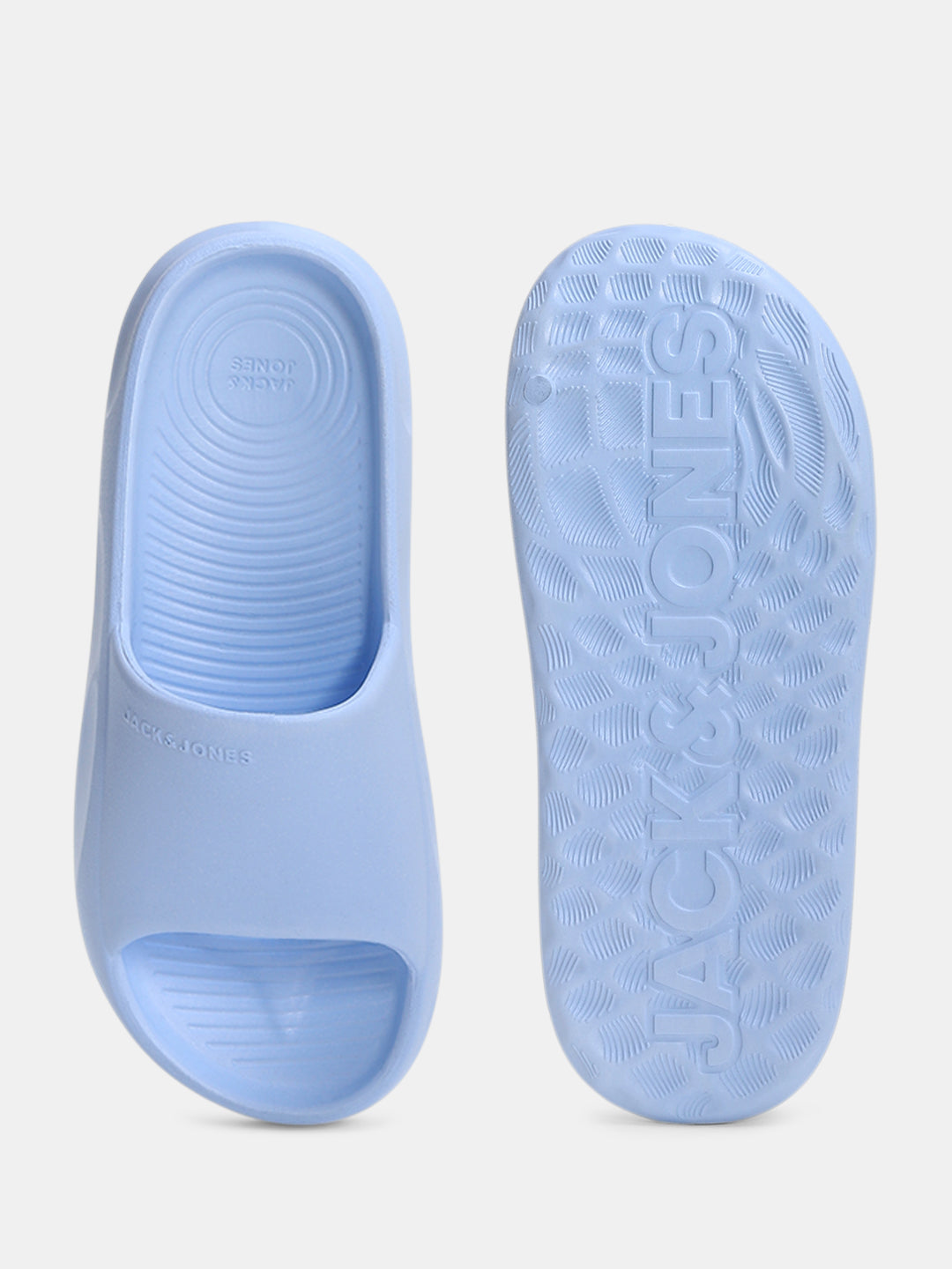 Blue Upper Foamed Moulded Pool Sliders