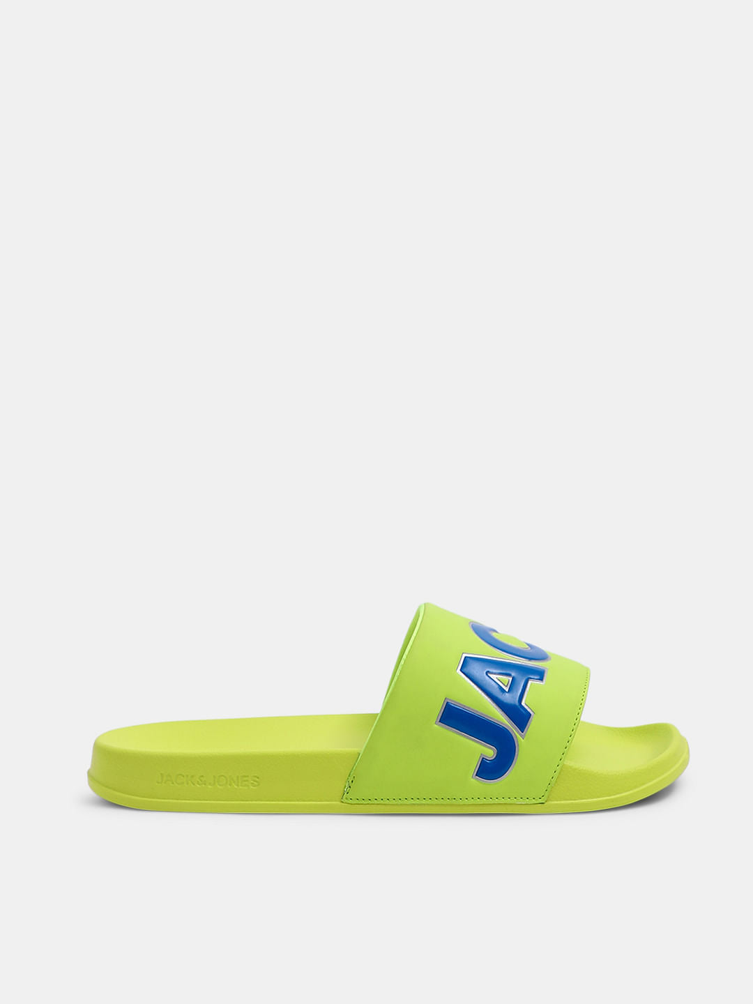 Green Contrast Logo Pool Sliders