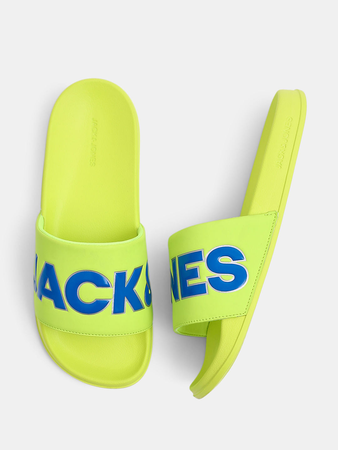 Green Contrast Logo Pool Sliders