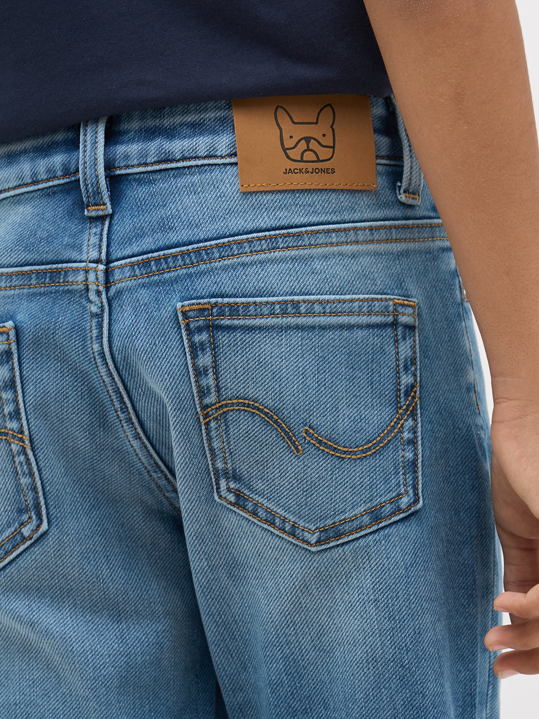 Light Blue Washed Regular Fit Jeans