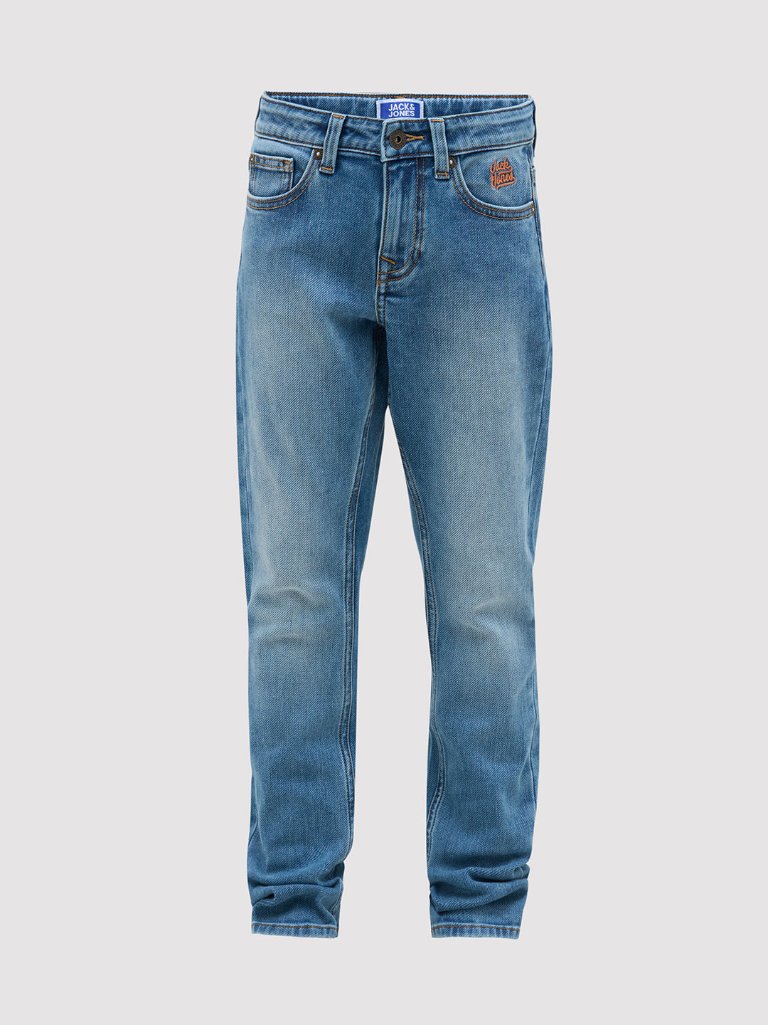 Light Blue Washed Regular Fit Jeans