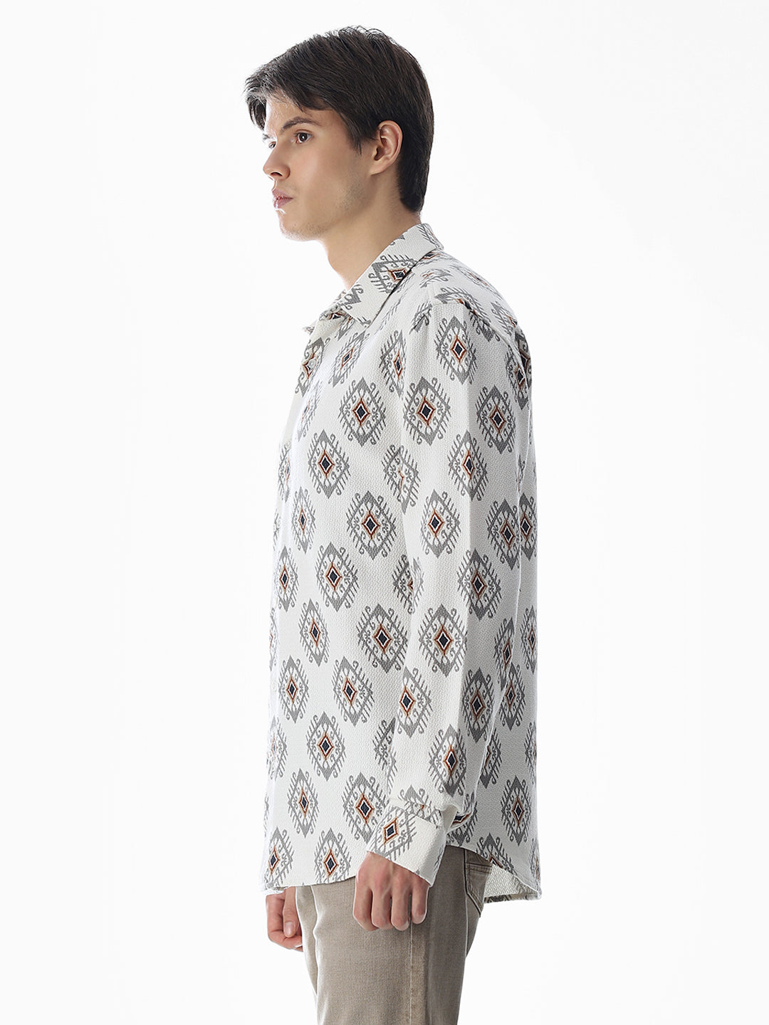Printed Slim Fit Shirt