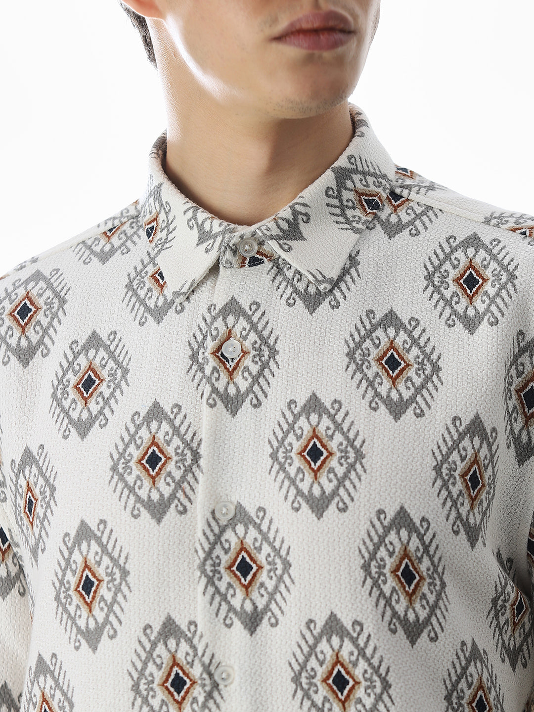 Printed Slim Fit Shirt