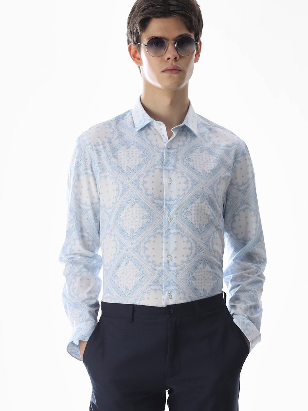 Printed Slim Fit Shirt