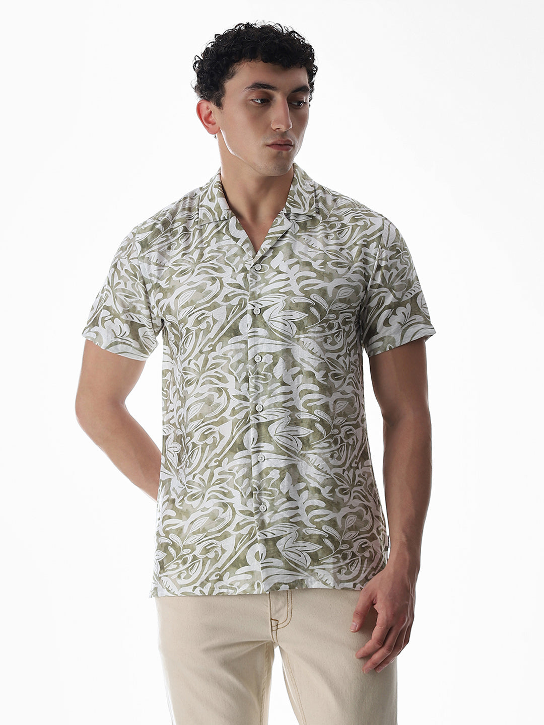 Printed Comfort Fit Shirt