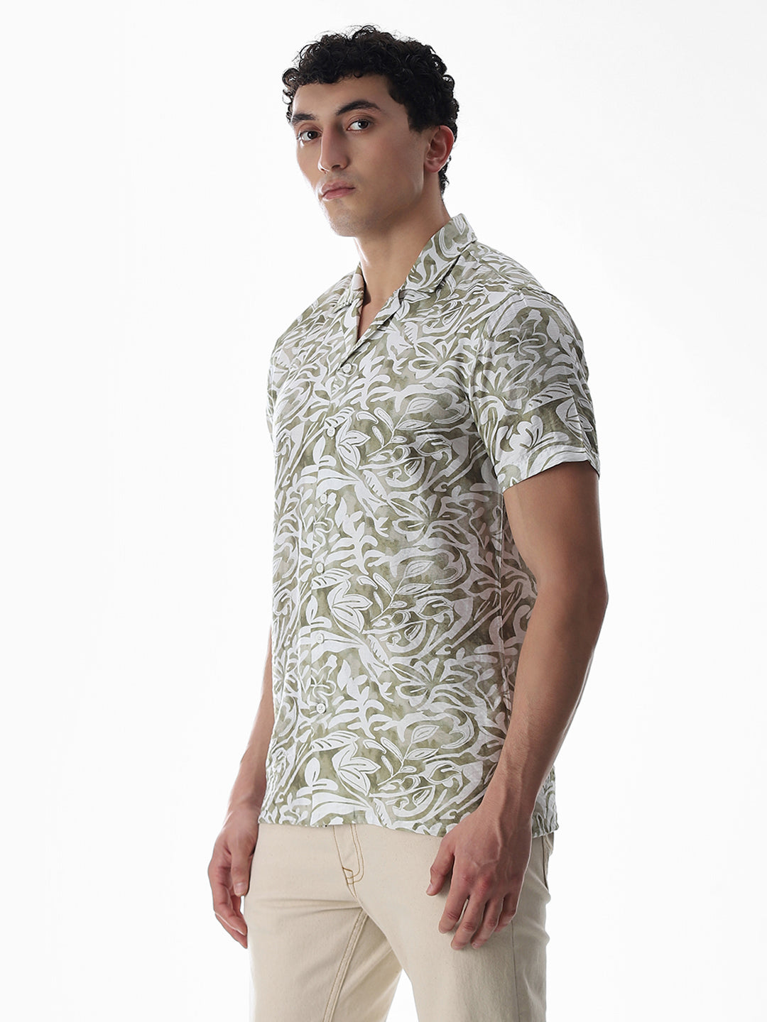 Printed Comfort Fit Shirt