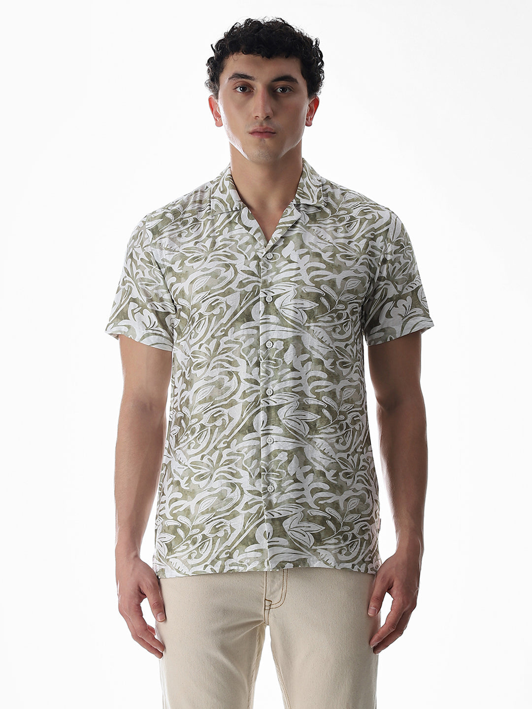 Printed Comfort Fit Shirt