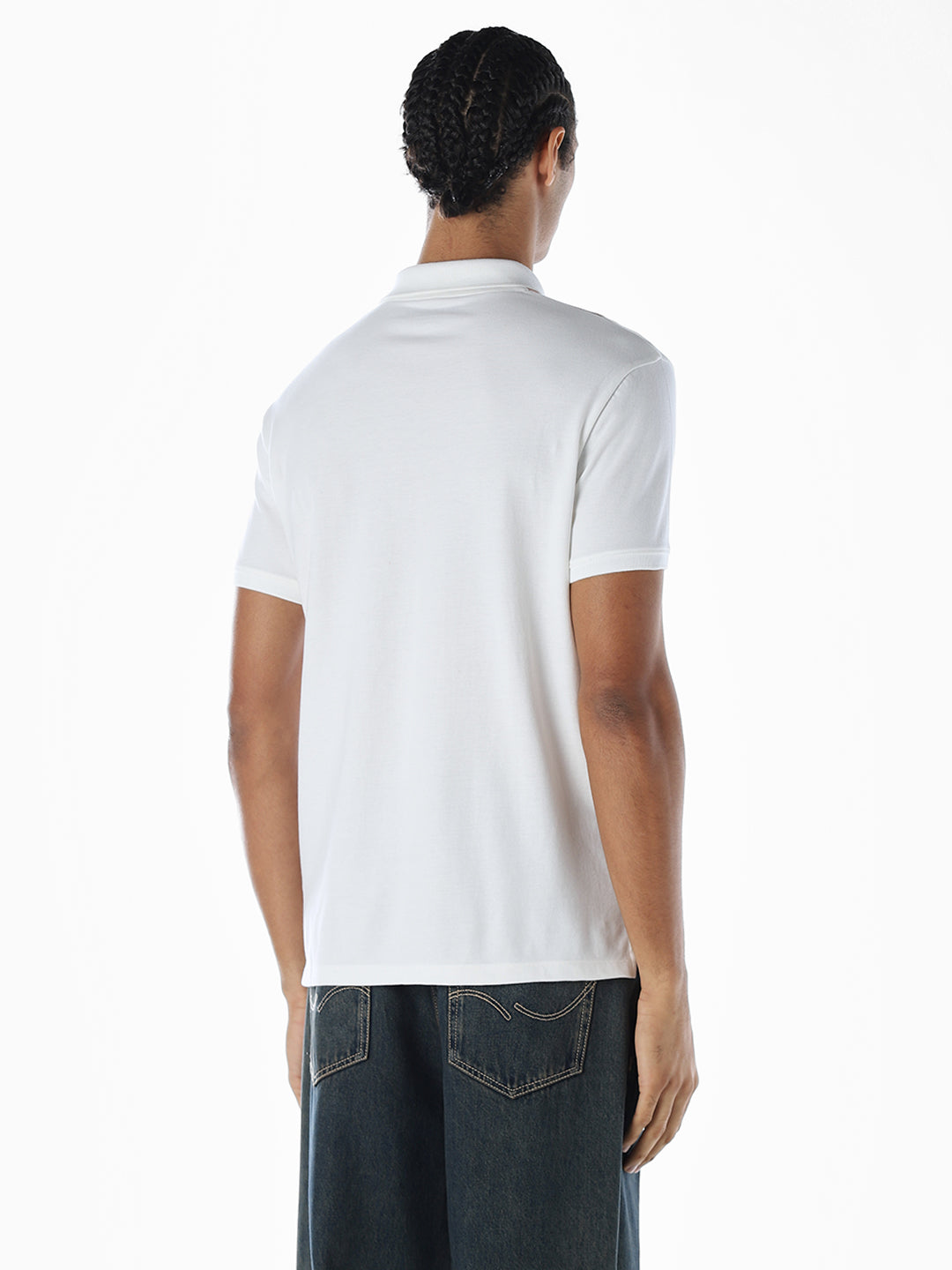 Colourblocked Cut & Sew Polo