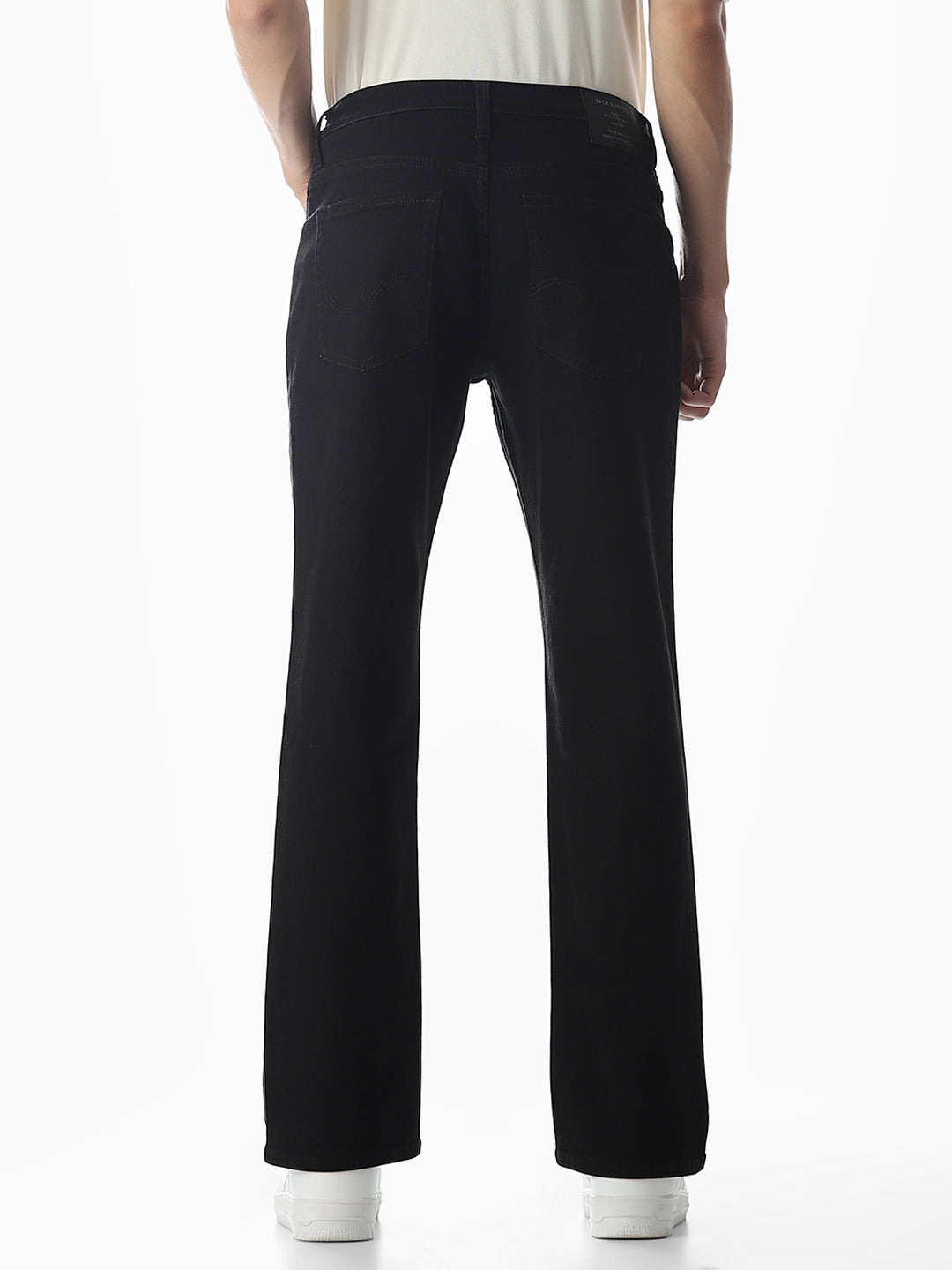 High Rise Cliff Bootcut Jeans - Black