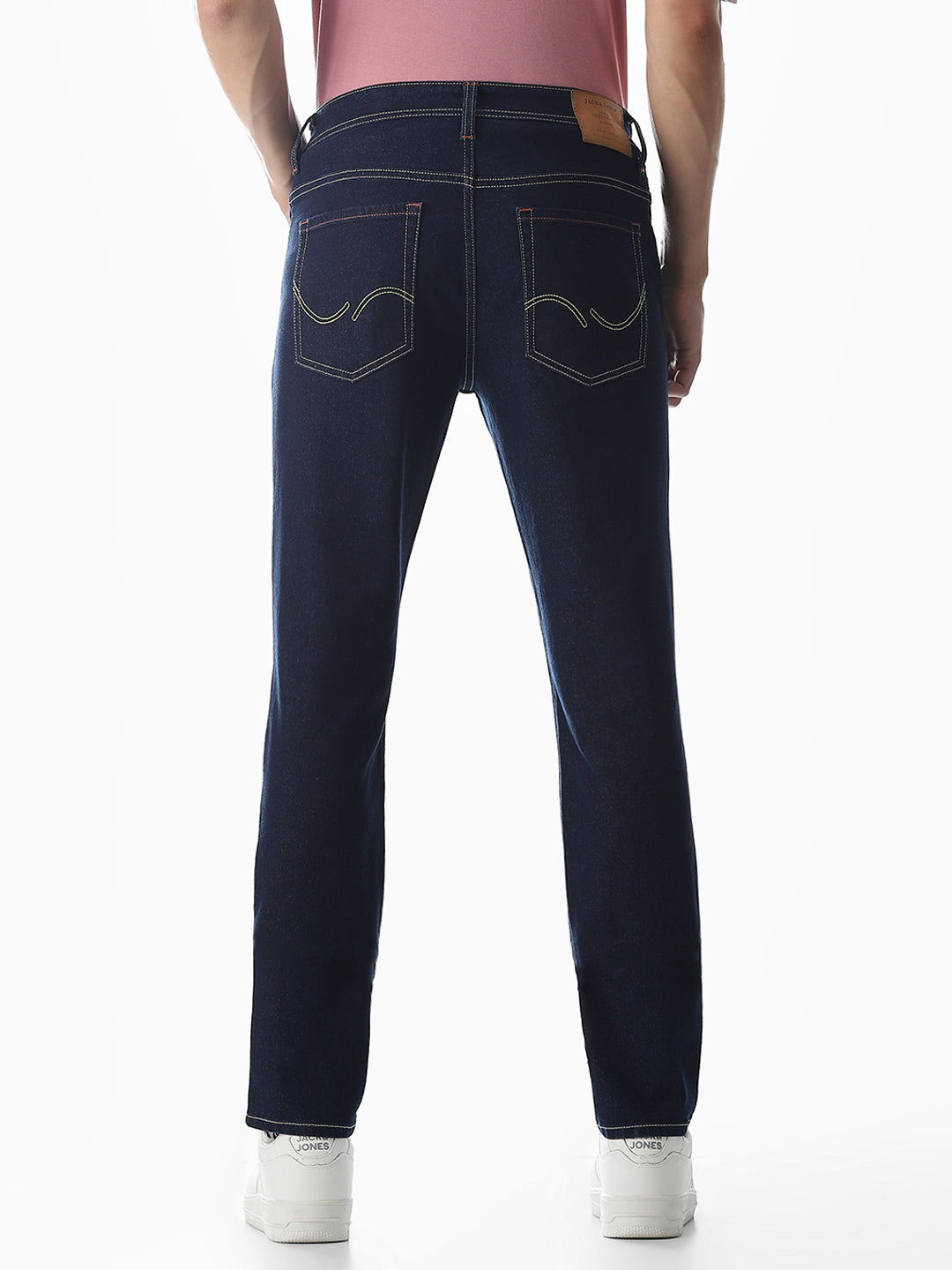 5 Pocket Ben Skinny Fit Jeans - Dark Blue