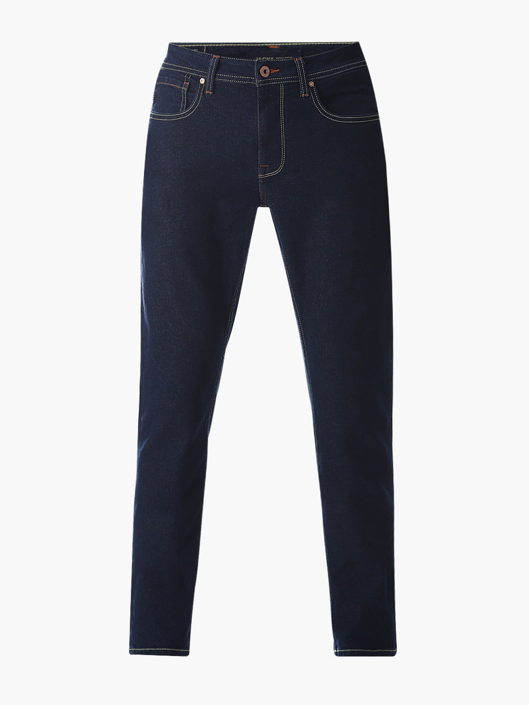 5 Pocket Ben Skinny Fit Jeans - Dark Blue