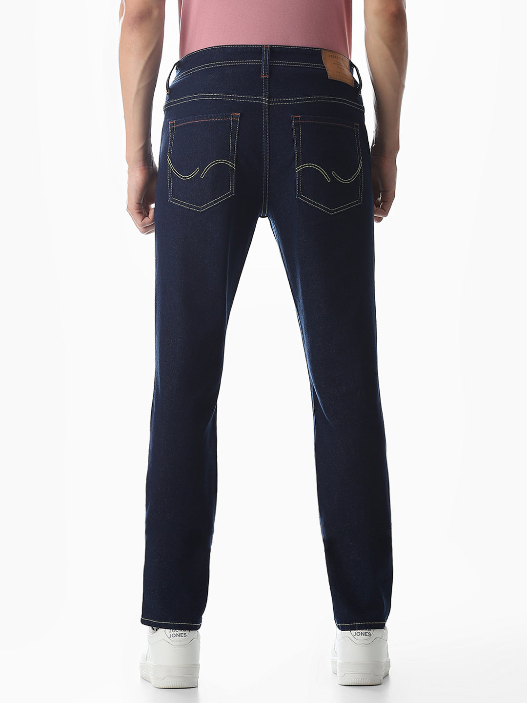 5 Pocket Ben Skinny Fit Jeans - Dark Blue