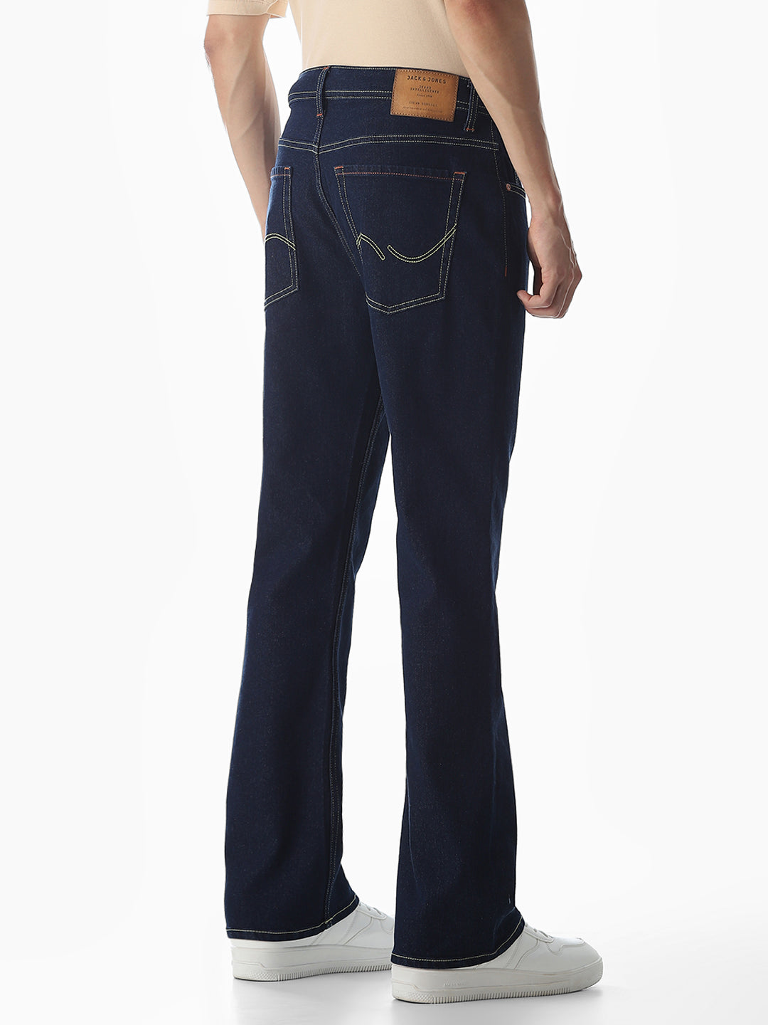 High Rise Cliff Bootcut Jeans - Dark Blue