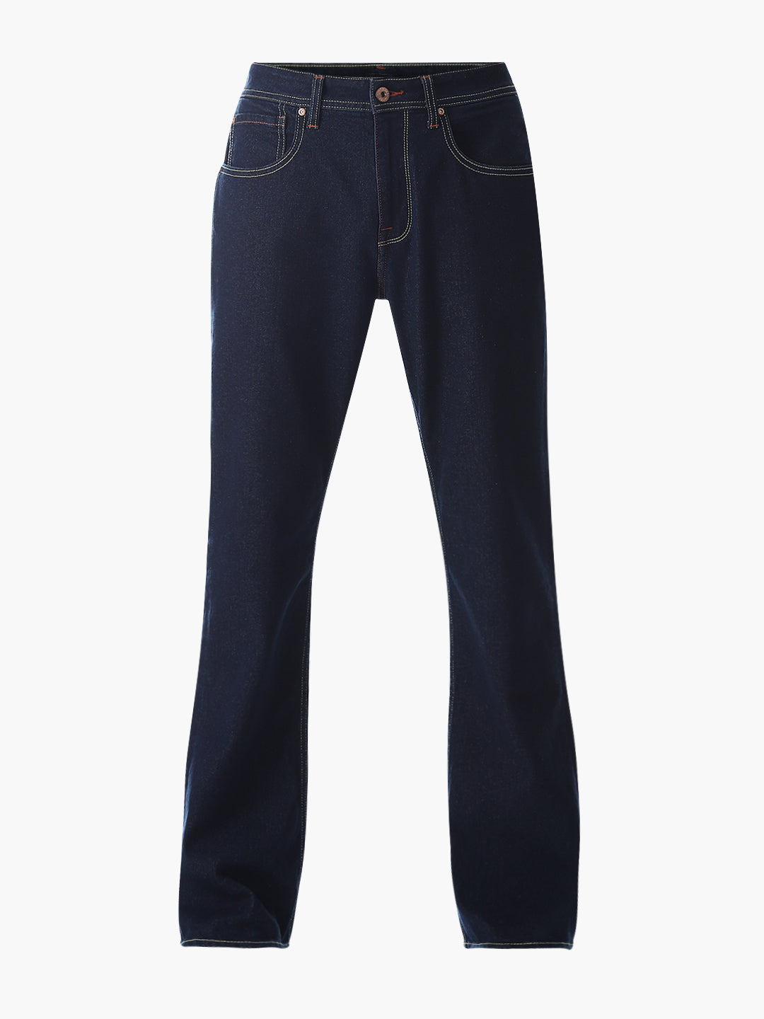 High Rise Cliff Bootcut Jeans - Dark Blue