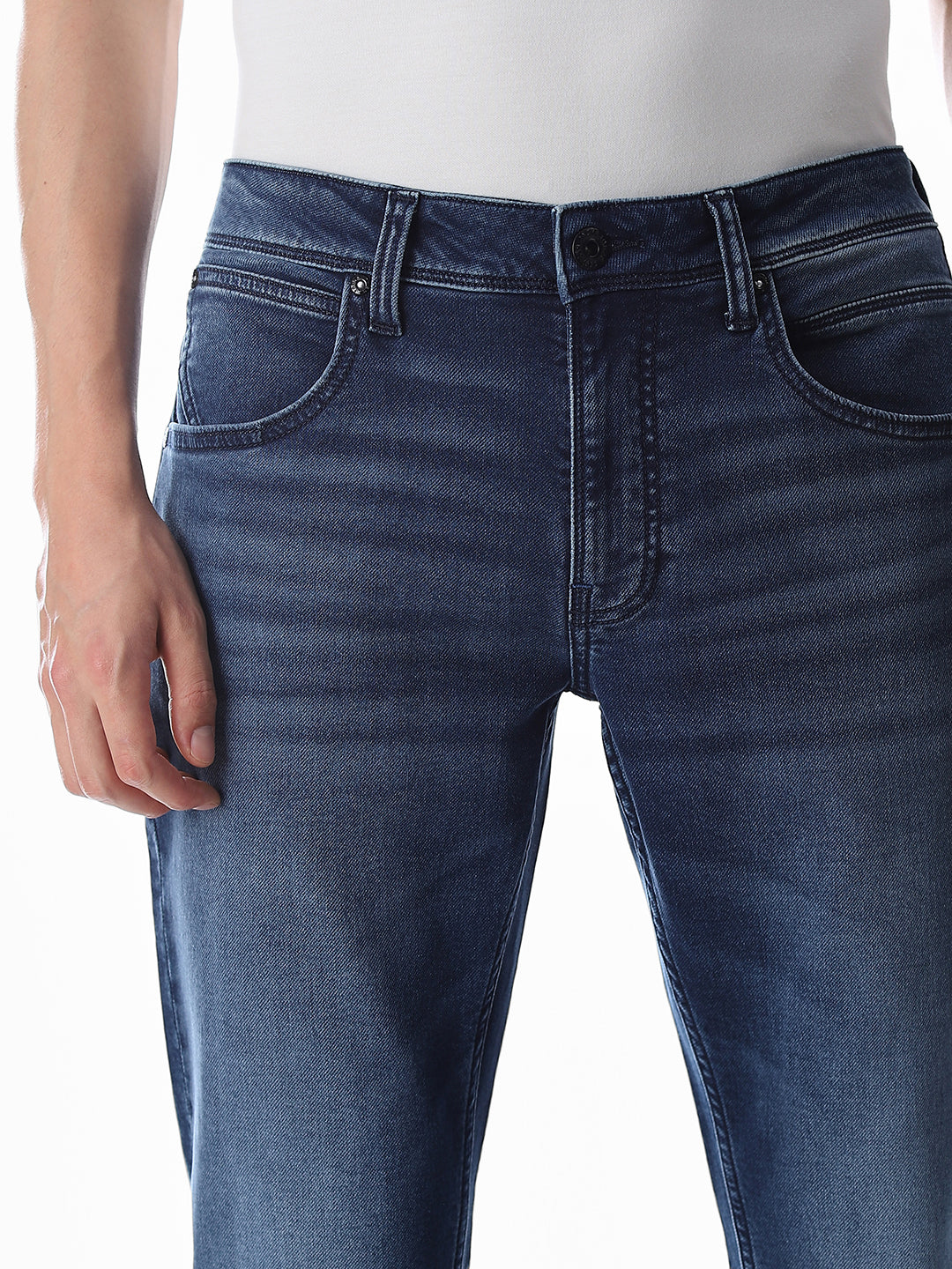 Clark Regular Fit Jeans - Medium Blue