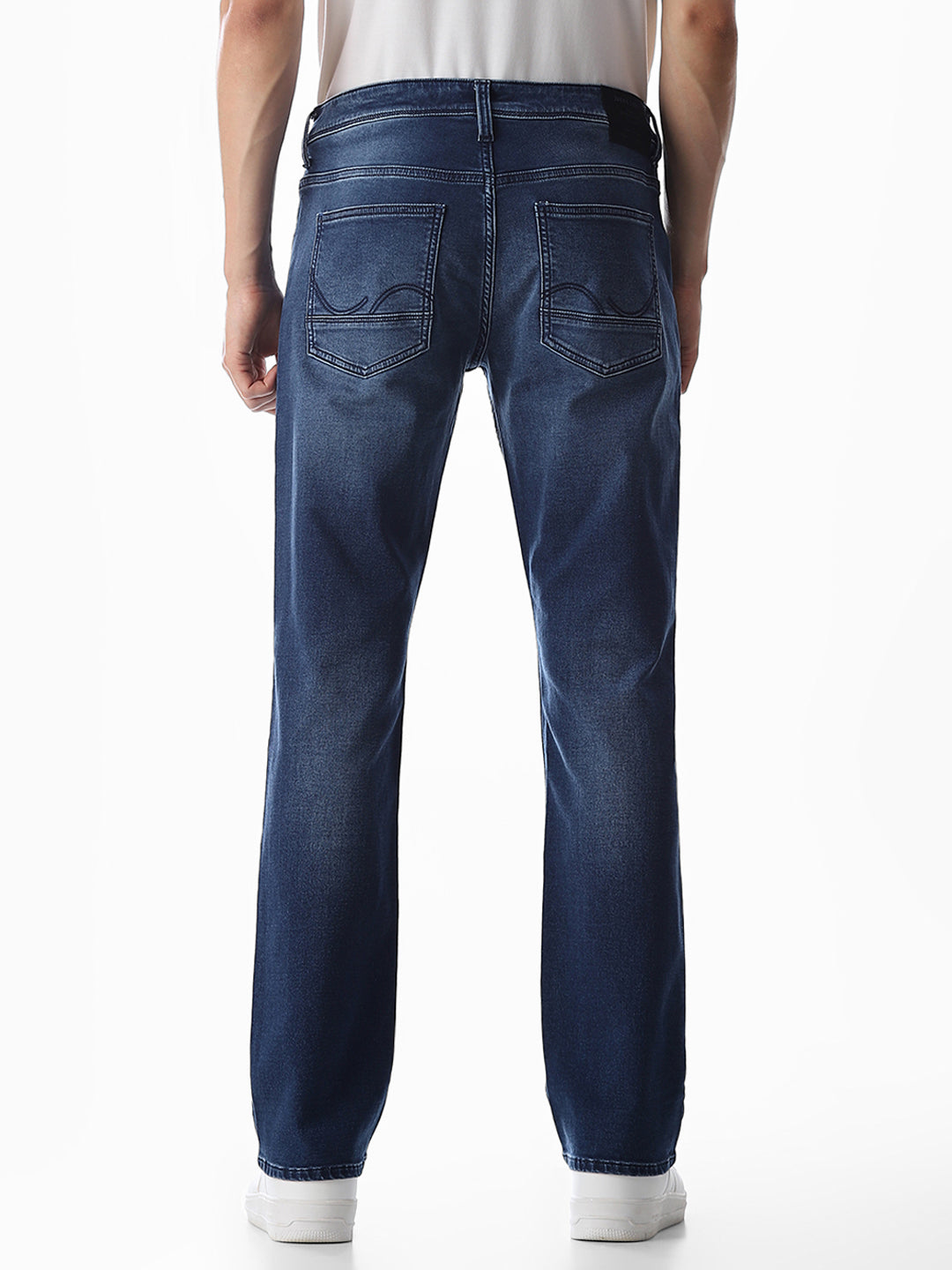 Clark Regular Fit Jeans - Medium Blue