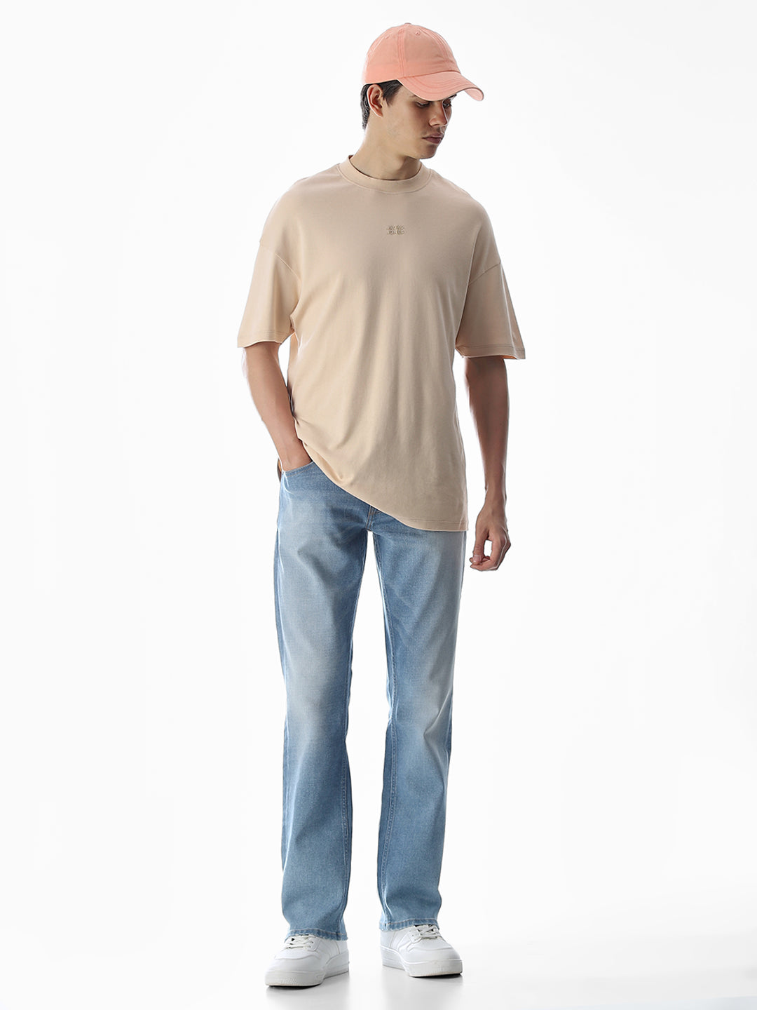 Light Blue Washed Clark Regular Fit Jeans