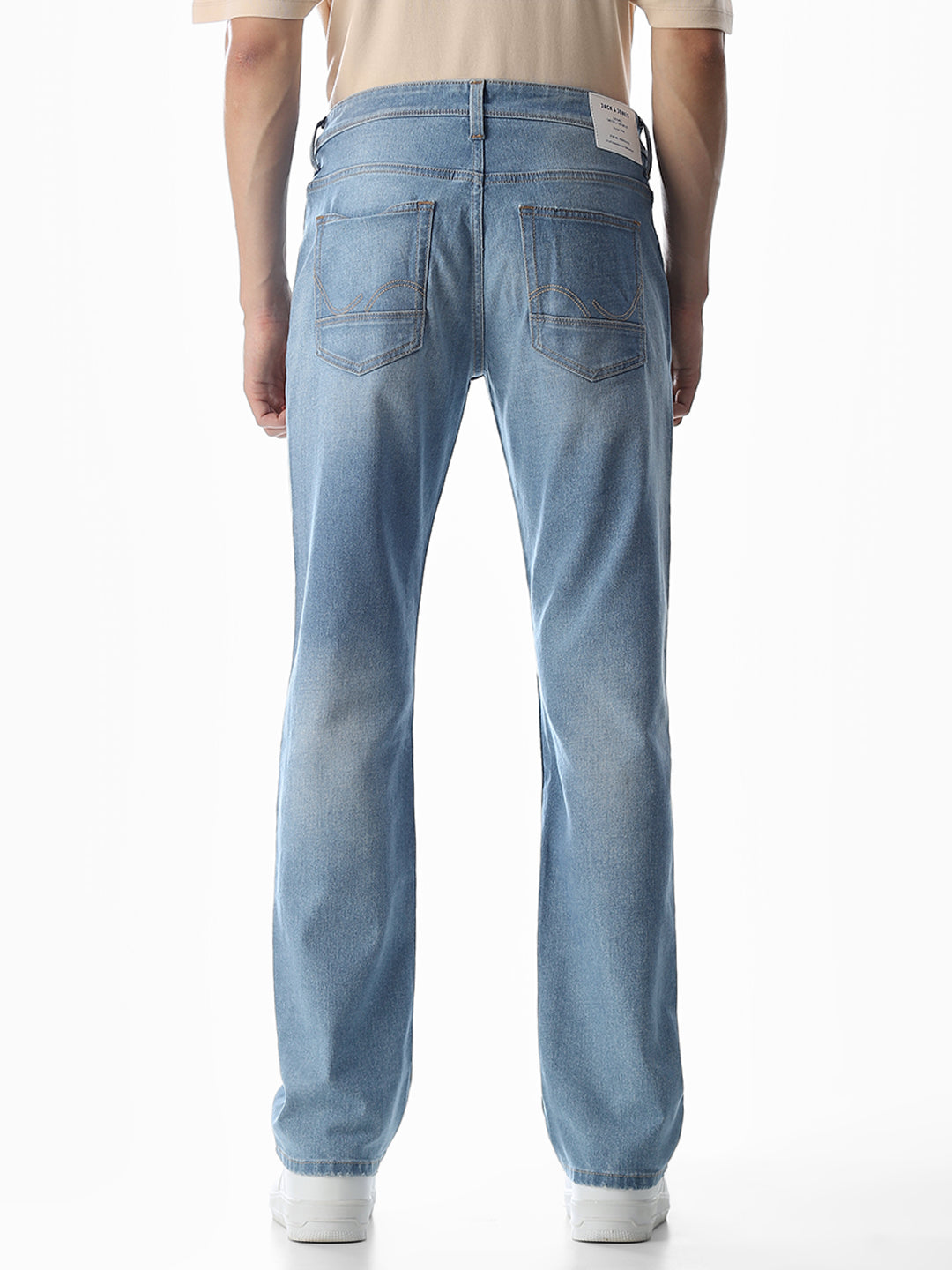 Light Blue Washed Clark Regular Fit Jeans