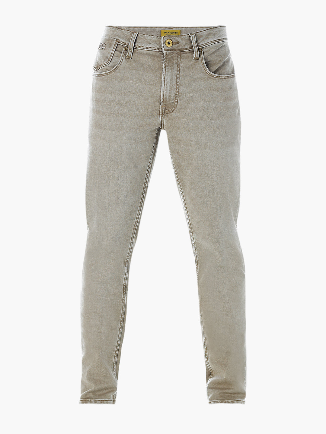 Khaki 5 Pocket Ben Skinny Jeans