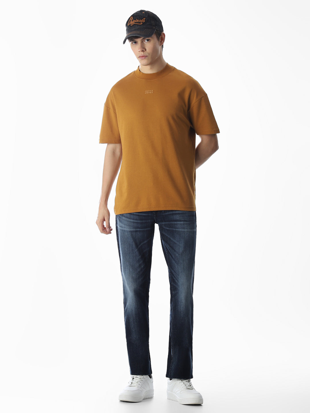 Dark Blue 5 Pocket Regular Fit Jeans