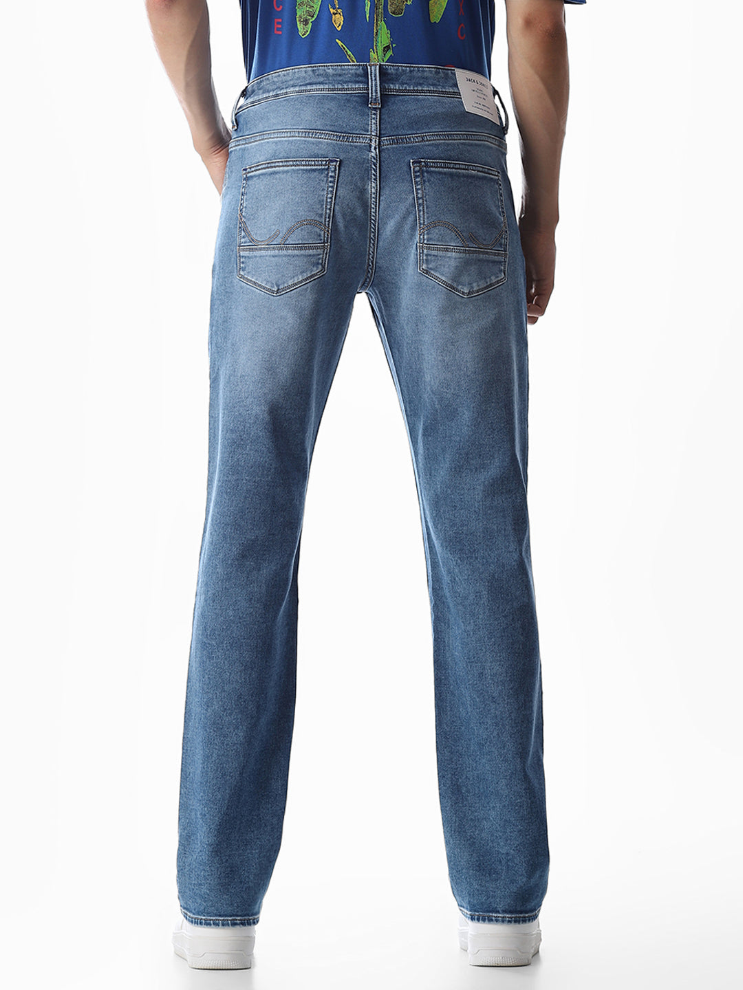 Clark Regular Fit Jeans - Medium Blue